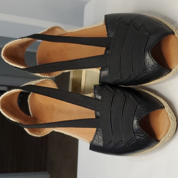 Luci Espadrille Leather Sandals 